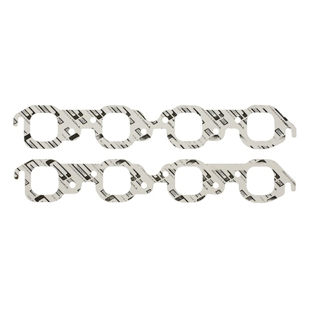 Mr. Gasket EXH GSKT SQUARE PORT CHEVY 153